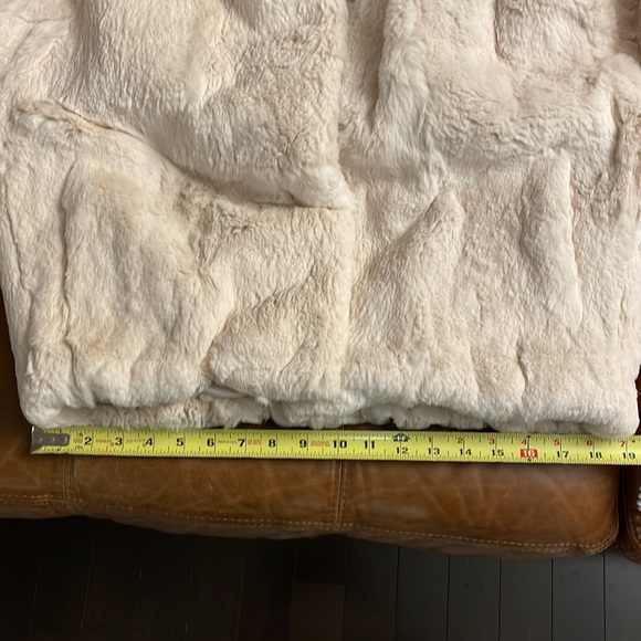 Genuine Rabbit Fur Coat - Picture 11 of 15